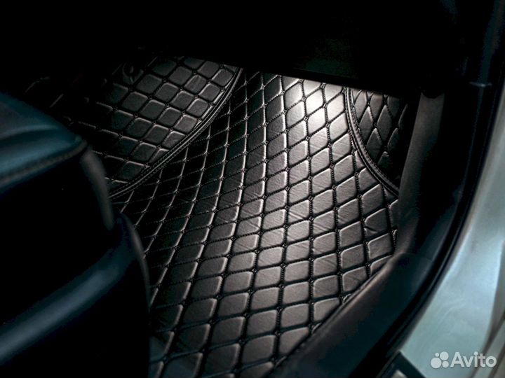 3D коврики из экокожи Toyota Camry