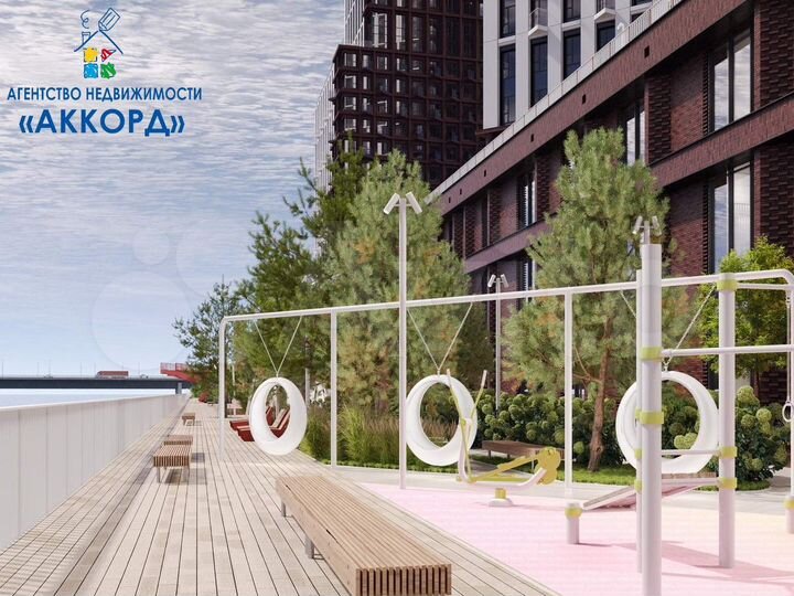 1-к. квартира, 54,1 м², 15/27 эт.