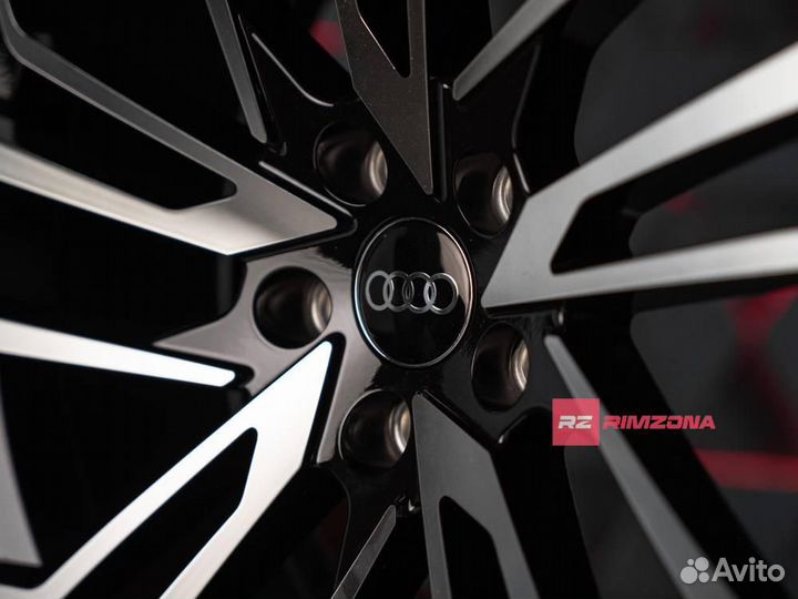 Литой диск в стиле Audi R20 5x112. Беспл подборка