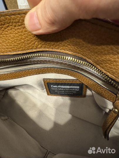 Сумка натуральная кожа Gianni Chiarini