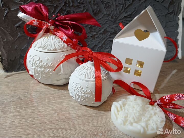 Силиконовая форма молд Новогодний шар