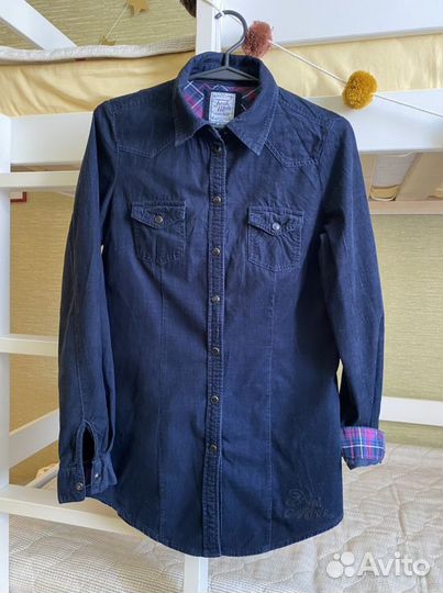 Вельветовая рубашка