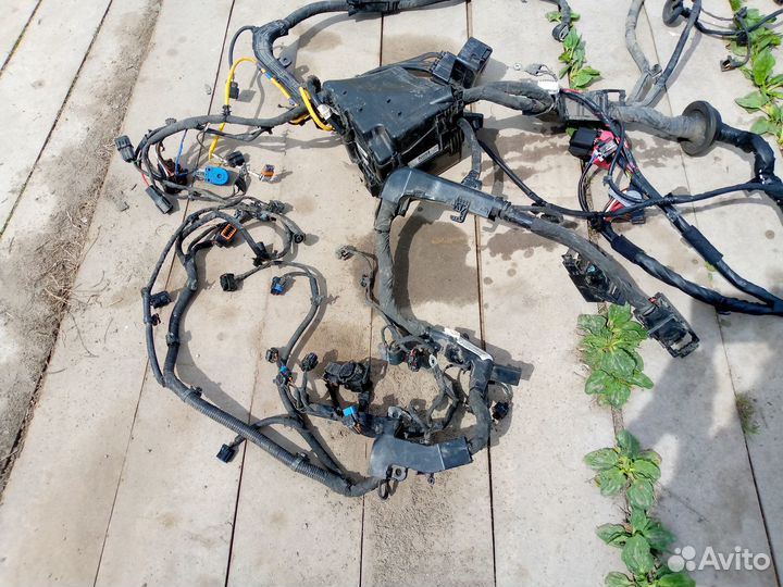 Подкапотная проводка G4KJ Kia Sorento Prime 3