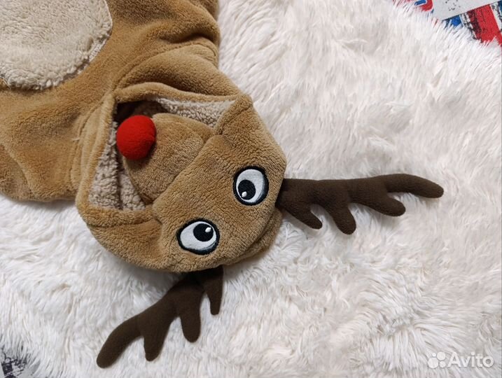 Свитер детский новогодний 80 86