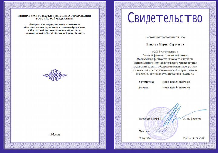 Репетитор по физике и математике