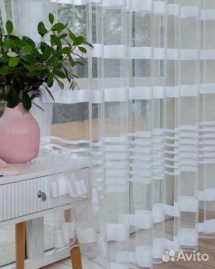 Тюль готовый 3/4/5м