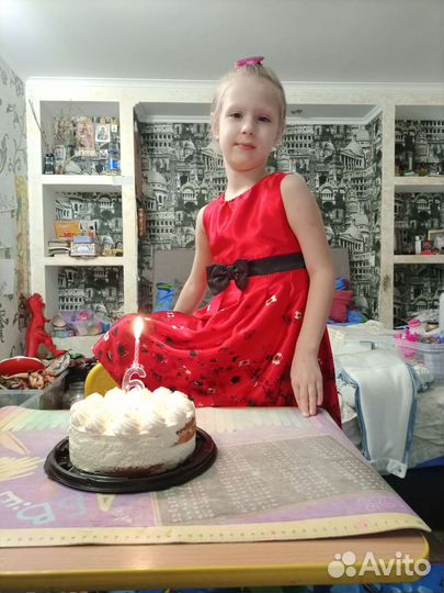 Платье нарядное110-116