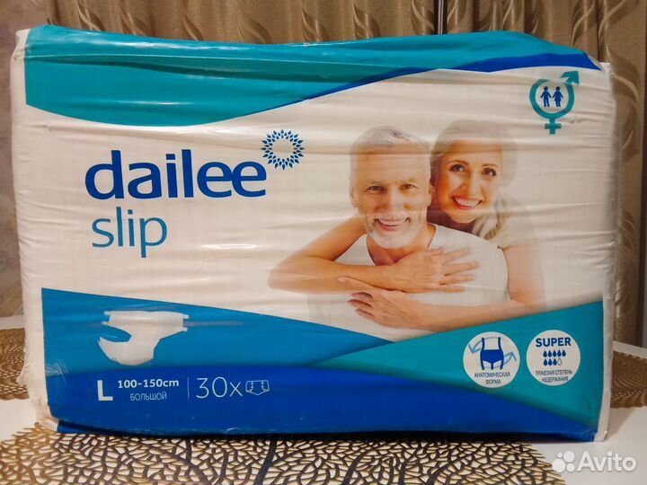 Памперсы для взрослых l 30 шт