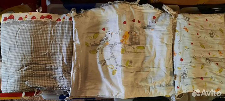 Бортики в кроватку