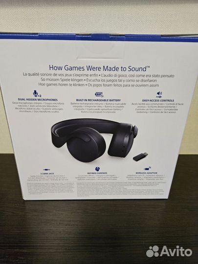 Наушники Sony pulse 3D Ps5