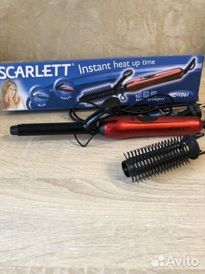 Щипцы для волос scarlett