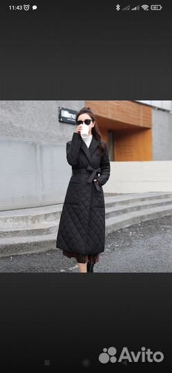 Стеганое пальто новое 46 -48 размер
