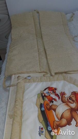 Бортики в детскую кроватку