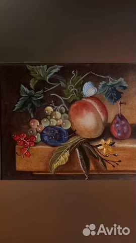 Картина маслом на холсте натюрморт
