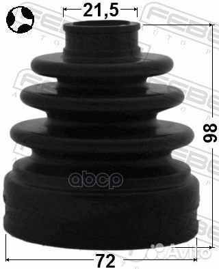 Пыльник ШРУСа внутреннего (комплект) 1215solt