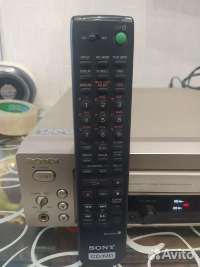 CD MD disc deck sony MXD-D400