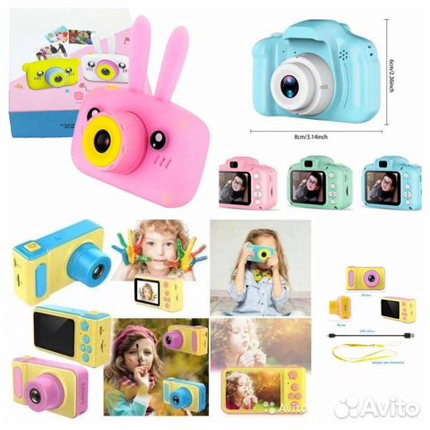 Детский цифровой фотоаппарат kids camera