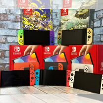 Nintendo switch oled разные