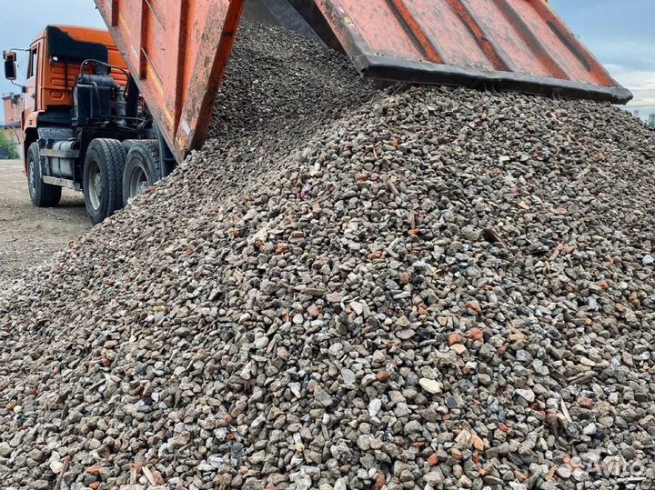 Щебень вторичный