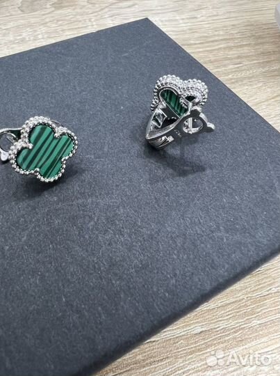 Серьги van cleef