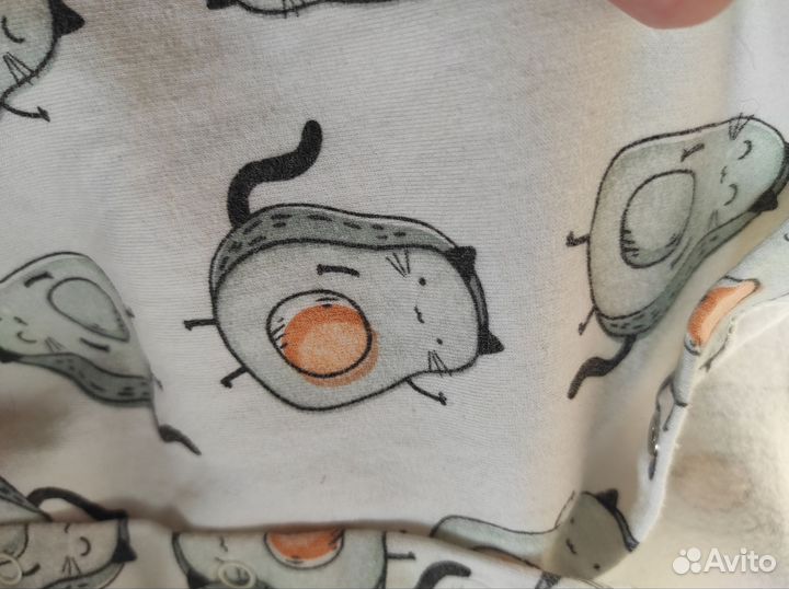 Спальный мешок детский с начесом 62-68