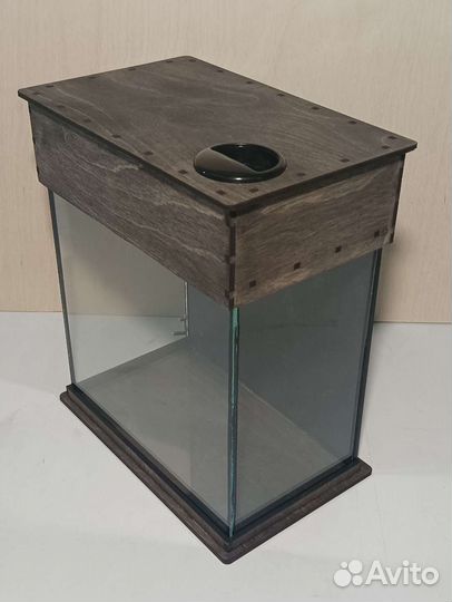 Аквариум в стиле лофт Loft