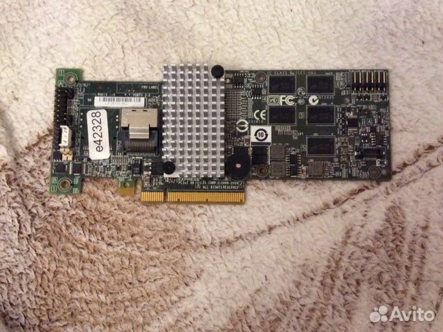SAS контроллер на pci-e 8x купить в Москве | Электроника | Авито