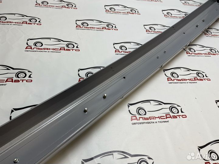 Бампер нива 2121 урбан алюминиевый серый