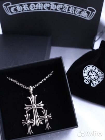 Chrome hearts подвеска с крестом