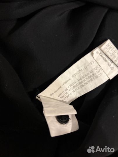 Блузка рубашка zara женская вискоза р.40-42