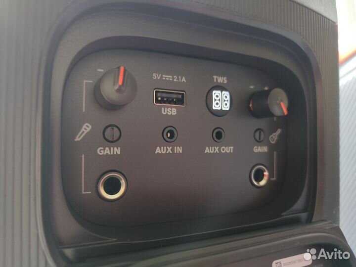 Аренда колонки JBL PartyBox 110 караоке