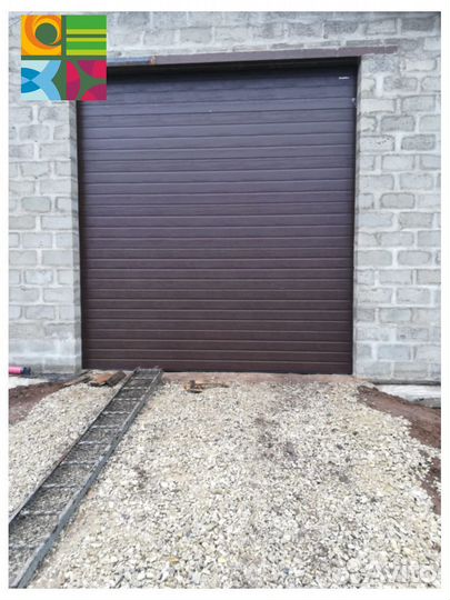 Ворота гаражные alutech