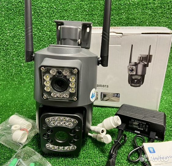 Камера видеонаблюдения уличная с симкартой 4 g