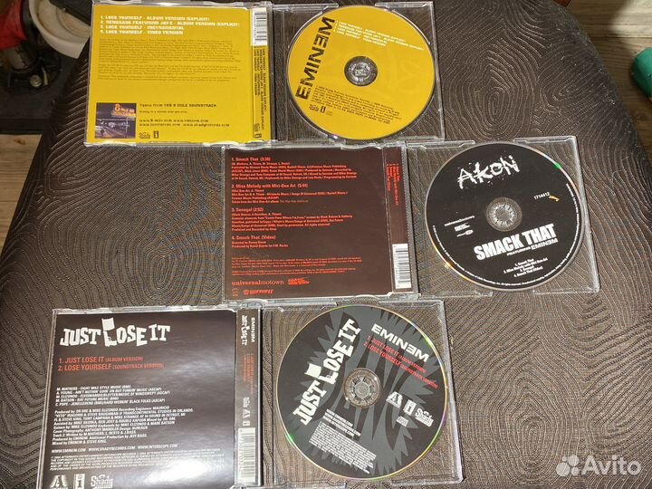 Eminem singles original EU