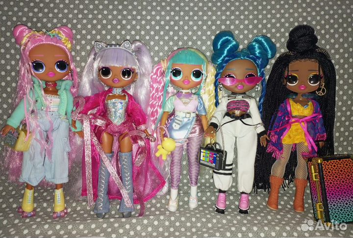Кукла лол lol omg большая candylicious