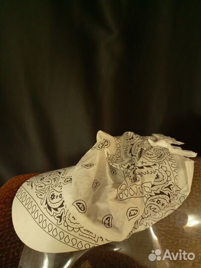 Бандана с козырьком женская