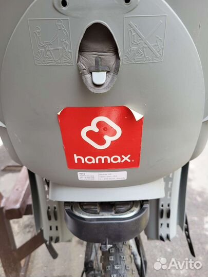 Детское велокресло hamax kiss