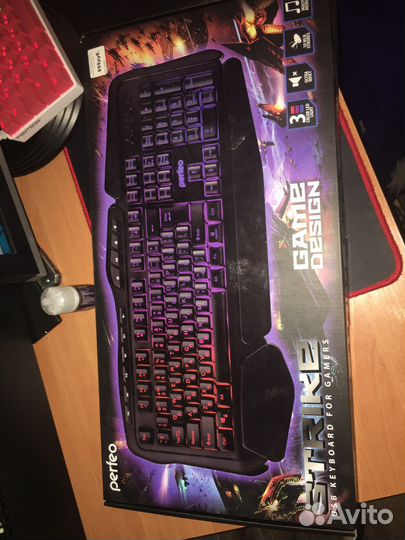 Игровая клавиатура и мышь