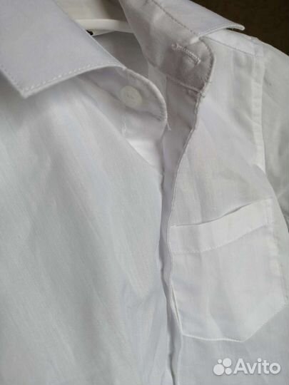 Рубашка детская белая
