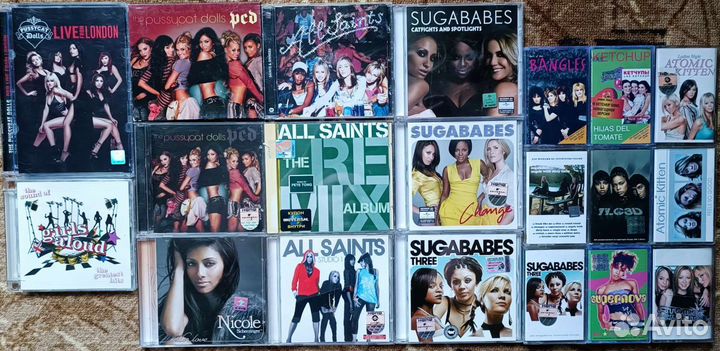 CD, DVD и кассеты