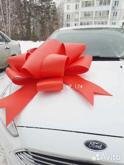 Бант на машину