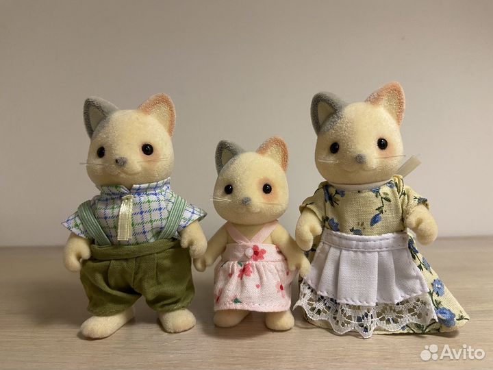 Sylvanian Families коты Вискерс