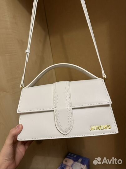 Сумка натуральная кожа jacquemus le grand bambino