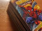 Коллекция карточек человек паук герои и злодеи
