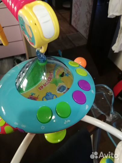 Музыкальный Мобиль на кроватку с проектором