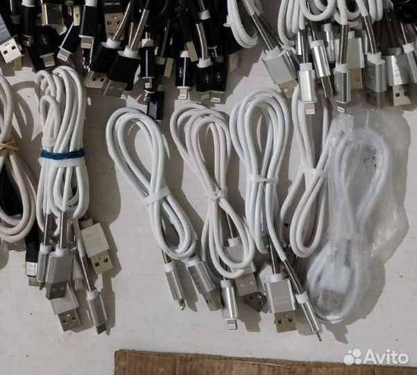 Usb кабель для iPhone и micro usb для андроид