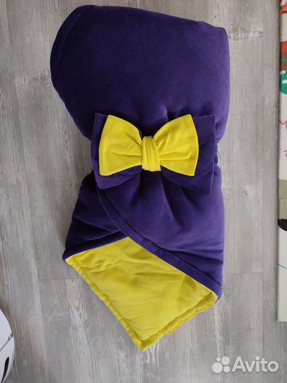 Одеяло на выписку осень зима