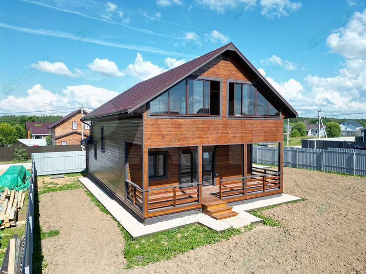 Дом 172 м² на участке 13,5 сот.