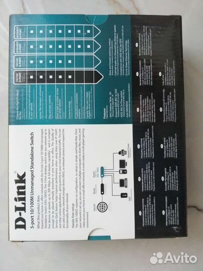 Коммутатор D-Link DES-1005D