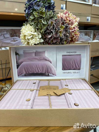 Турецкое белье жаккард хлопок Limasso